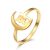 CACANA Stainless Steel Ring For Women Love Moon and Cat Engagemen Wedding Rings Accessories Anillos Mujer Bague Jewelry Gift