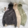 Cotton 13 Colors Warm Oversized Sweatshirts Women’s Solid Hooded Female 2020 Thicken Hoodies Lady Autumn Fashion Tops